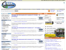 Tablet Screenshot of pdaexpertos.com